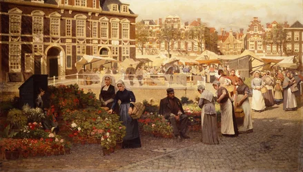 Mercado de flores de La Haya