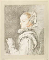 Retrato de una mujer joven