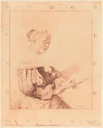 Niña Joven en el Teclado, 1767