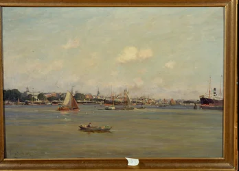 Puerto en Róterdam