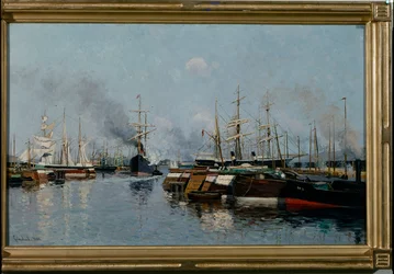 barcos en el puerto