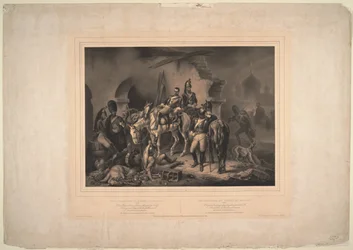El ejército francés en el Kremlin de Moscú, 1830