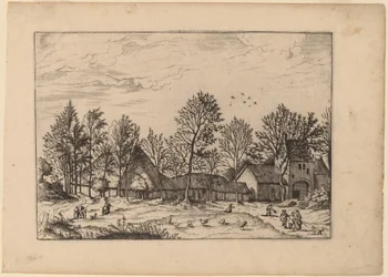 Granja con portal