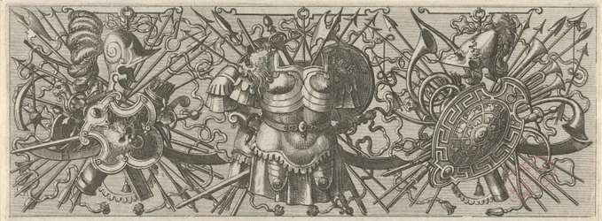 Dos almohadillas para el pecho Panoplia sev armamentarium… (título de la serie)