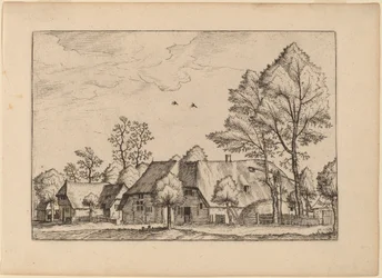 Gran granja con pozo