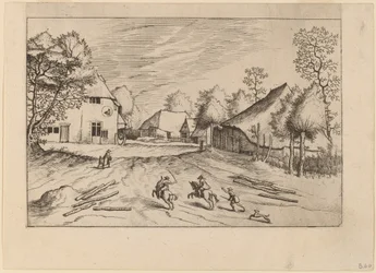 La posada del cisne con granjas