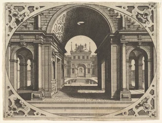 Placa de Varie Architecture, ca. 1560