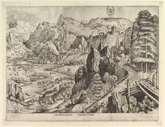 La Magdalena penitente, de Los Grandes Paisajes, ca. 1555-56