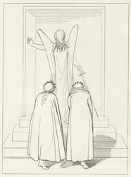 Puerta del Purgatorio, Purgatorio, Canto 9 (grabado)