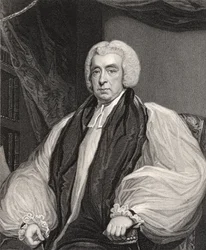Reverendo Beilby Porteus, grabado por H. Meyer, de "National Portrait Gallery, volumen V", publicado hacia 1835 (litografía).