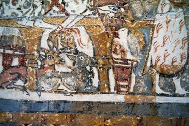 Sarcófago de Haghia Triada, Creta, Grecia, civilización minoica