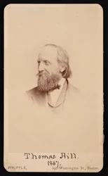 Retrato de Thomas Hill 1818-1891, 1867
