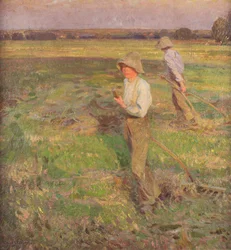 The Haymakers (óleo sobre lienzo)