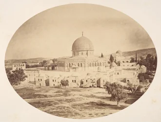 Jerusalén, sitio del Templo en el Monte Moriah