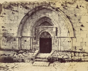 Tumba de la Virgen, Jerusalén, 1860s