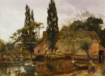 Molino en el Avon, 1886