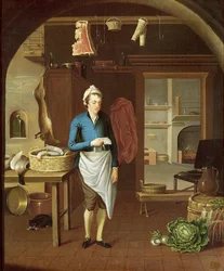 Escena de cocina, 1771