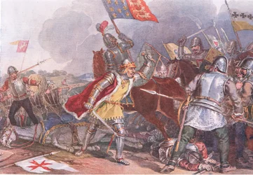 Ricardo III en Bosworth