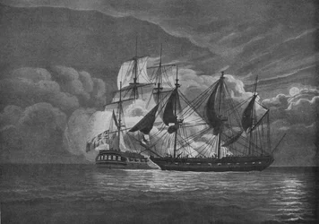 Una buena persecución y captura, c. 1800