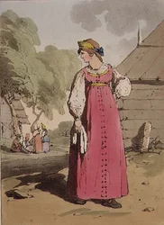 Niña Campesina, placa 27 del Volumen I de 