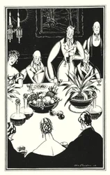 Ilustración para Don Juan de Lord Byron: La hora más lúgubre, que surge de las tristes veinticuatro (litografía)