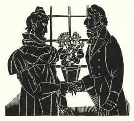 Ilustración para Madame Bovary de Gustave Flaubert (litografía)