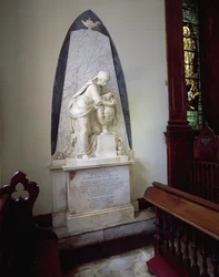 Monumento a Rosa Palmer de Rose Hall, 1790 (mármol)