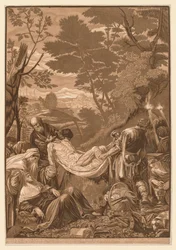 Conjunto veneciano: Entierro de Cristo, 1739-43