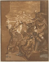 El milagro de San Marcos (lado derecho)