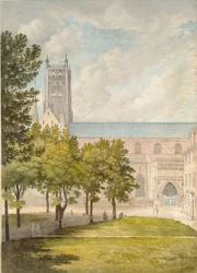 Catedral de Worcester, probablemente 1774