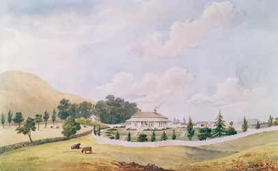 Casa de Harry Cobley, Devonport, Auckland, Nueva Zelanda, construida c.1867