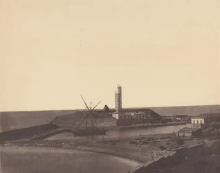 Barco en el puerto, Argelia, 1853-54