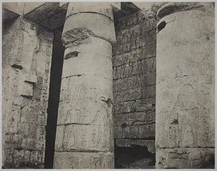 Medinet Habu, Templo Mortuorio de Ramsés III, Pared Izquierda
