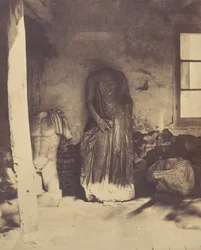 Sin título [Esculturas romanas, Museo de Cherchell], 1856