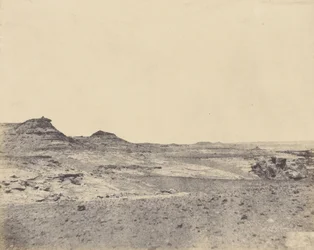 Estudio de terreno cerca de Gebel Abousir, 2da catarata