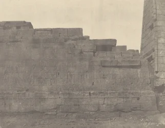 Karnak, Templo al Sur de la Sala Hipóstila, Muro del Sur (Cara Exterior)