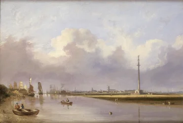 Vista de Yarmouth (óleo sobre lienzo)