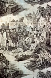 Tratado de William Penn con los indios (Amueblar tela)