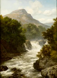 Cascadas en las tierras altas, Escocia
