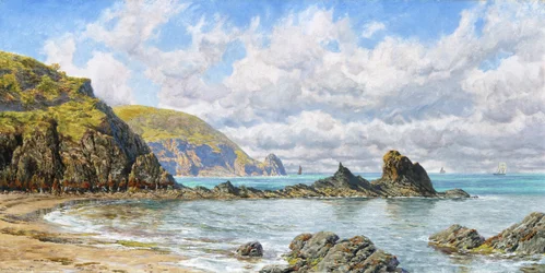 Cala del Bosque, Bahía de Cardigan, 1883