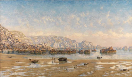 En las Islas Anglonormandas (óleo sobre lienzo)