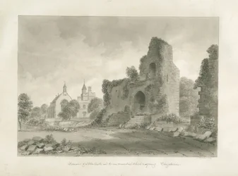 Castillo de Alton y "Nueva Escuela Conventual", 1847