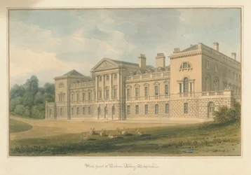 Bedfordshire - Abadía de Woburn, 1824