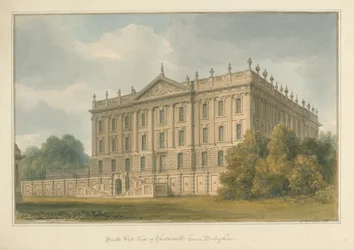 Derbyshire - Casa de Chatsworth