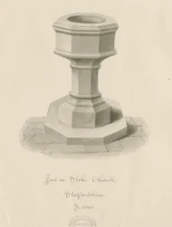 Pila Bautismal en la Iglesia de Stoke-upon-Trent