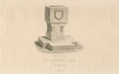 Pila Bautismal en la Iglesia de Swynnerton