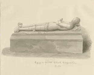 Iglesia de Gnosall - Efigie