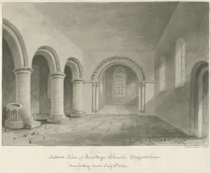 Interior de la Iglesia de Armitage
