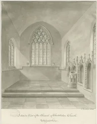 Interior de la Iglesia de Cheddleton