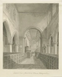 Interior de la Iglesia de Eccleshall